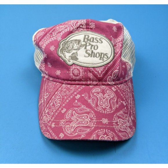 Bass Pro Shops Accessories Bass Pro Shops Womens Pink Trucker Hat